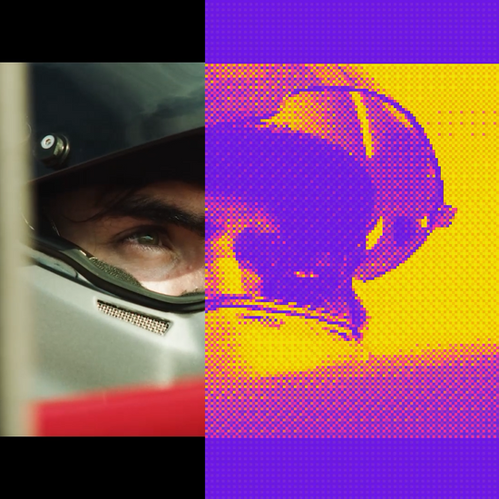 Dither Decay Racecar Driver Comparison Clip