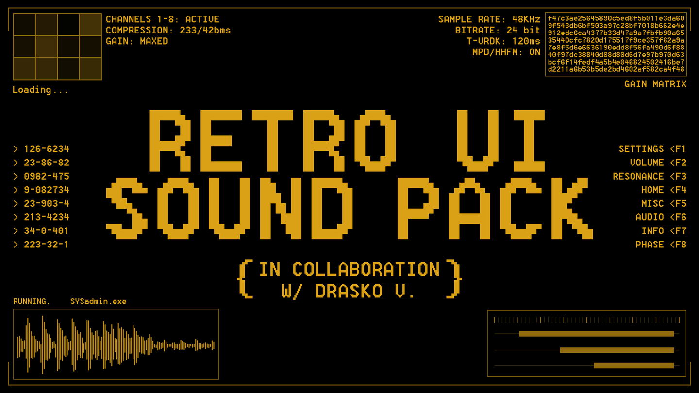 Retro UI Sound Pack